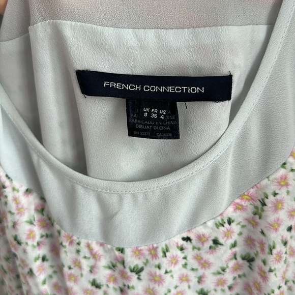 French connection women’s floral dress size 4 Y2K - Picture 3 of 3